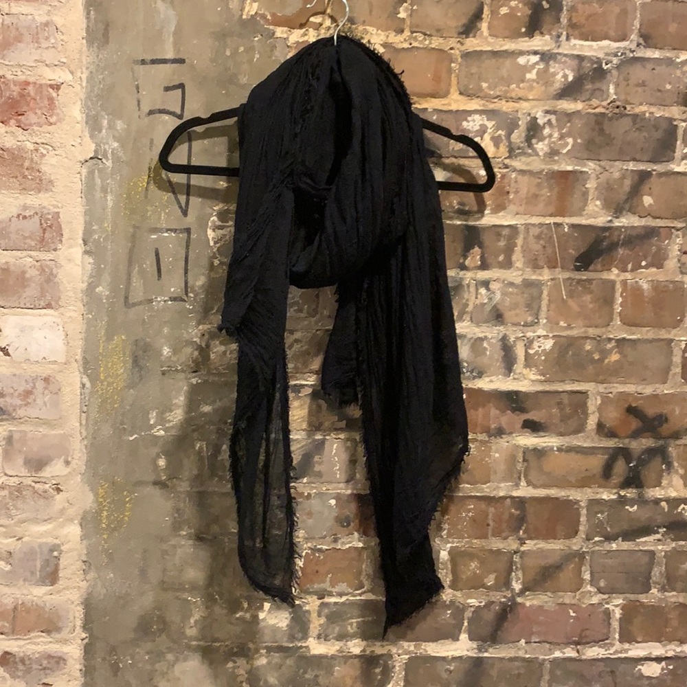Black Scarf - Perfect for Travel
